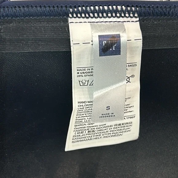 GAP navy blue bikini swim top size small - Picture 5 of 5